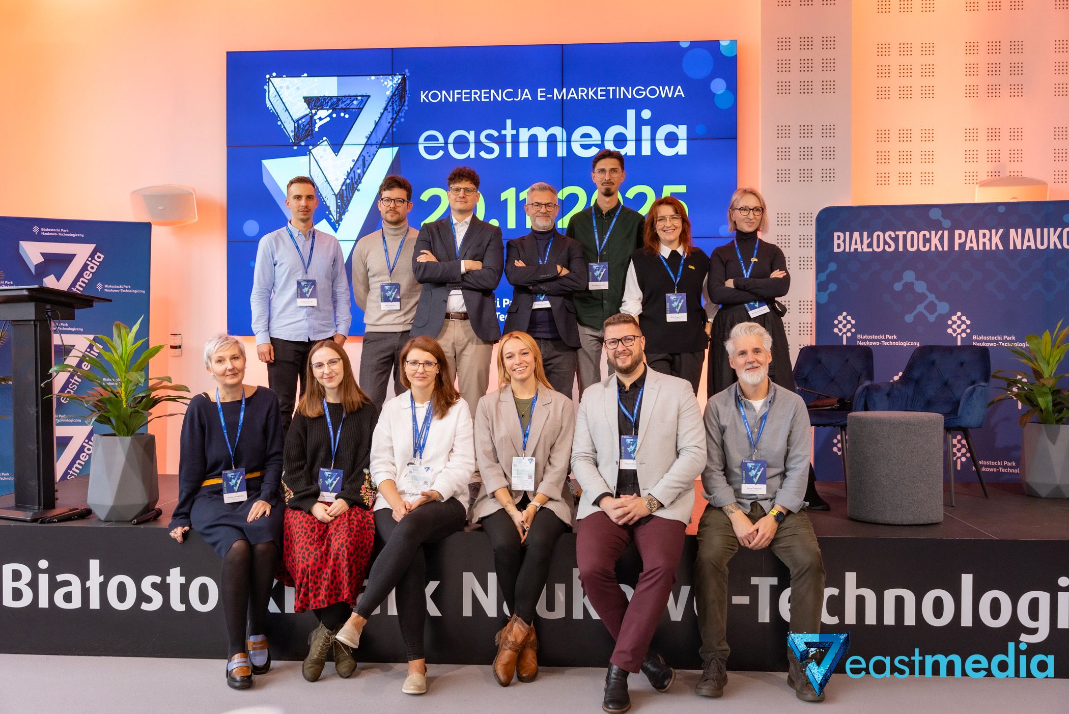 Prelegenci i organizatorzy EastMedia 2025